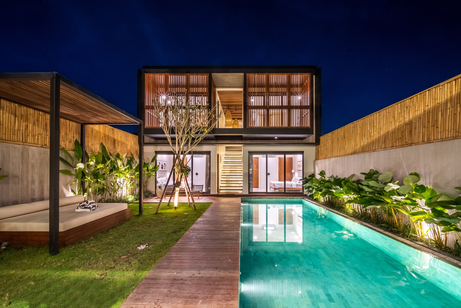 Red Sunset I, ein fertiggestelltes BREIG-Projekt auf Bali